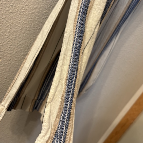 Indigo Rein striped linen pants size small - Picture 2 of 6